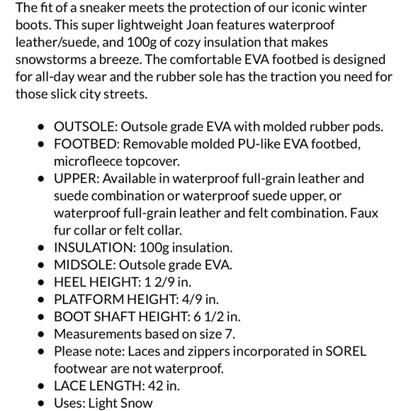 Sorel Explorer Joan Boots - Picture 5 of 5